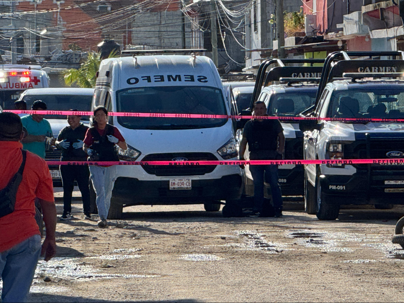 Ejecutan a balazos a repartidor en Ciudad del Carmen; agresor huye