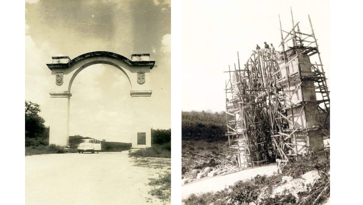 Fue construido en 1940 como símbolo de hermanamiento entre los estados Fue construido en 1940 como símbolo de hermanamiento entre los estados