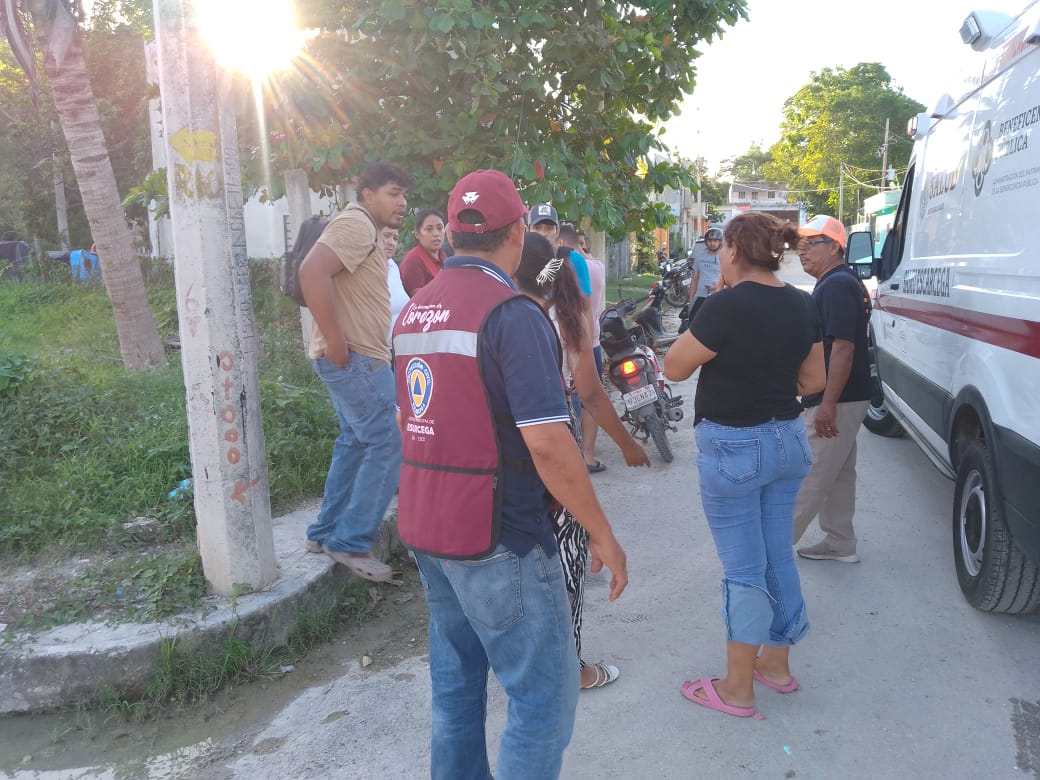 Ambas partes llegaron a un acuerdo de reparación de daños antes de la llegada de las autoridades Ambas partes llegaron a un acuerdo de reparación de daños antes de la llegada de las autoridades