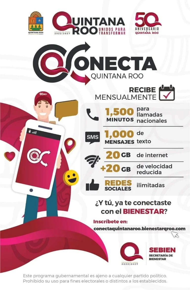 Beneficios de Conecta Quintana Roo Beneficios de Conecta Quintana Roo