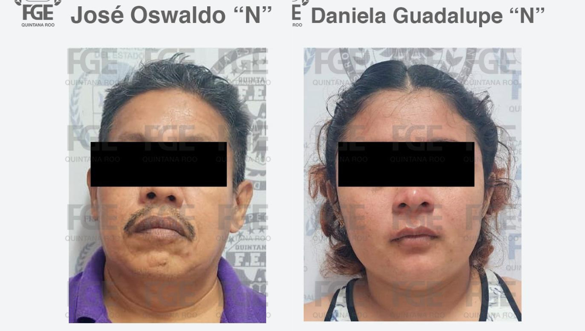 Por secuestro y extorsión, un hombre y una mujer son detenidos en Cancún