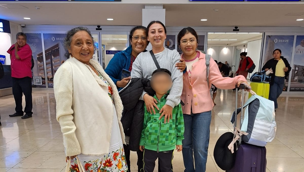 María Fernanda Arcila Aguayo regresó de San Francisco, California, donde visitó a su cónyuge