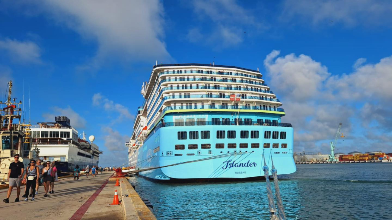 El crucero Islander de Margaritaville at Sea llegó este jueves a Progreso El crucero Islander de Margaritaville at Sea llegó este jueves a Progreso