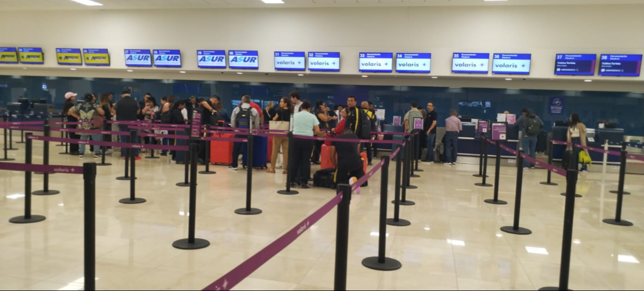 Aeropuerto de Mérida 7 de noviembre: Así operan los vuelos hoy jueves