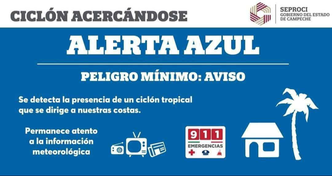 Se incita a los ciudadanos a estar pendientes a la situación en desarrollo. Se incita a los ciudadanos a estar pendientes a la situación en desarrollo.