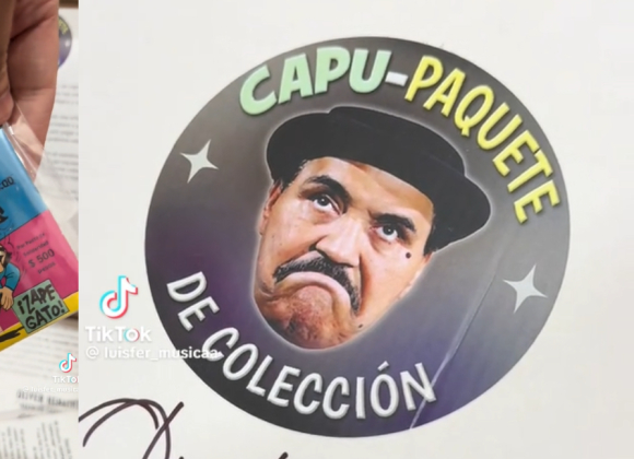 Capulina es homenajeado por su nieto con polémico paquete de colección
