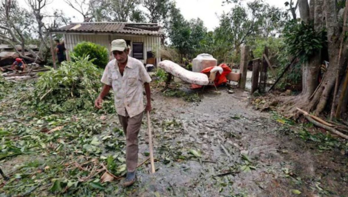 Huracán Rafael deja 3 mil 266 viviendas dañadas en Cuba y colapsa el Sistema Eléctrico Nacional