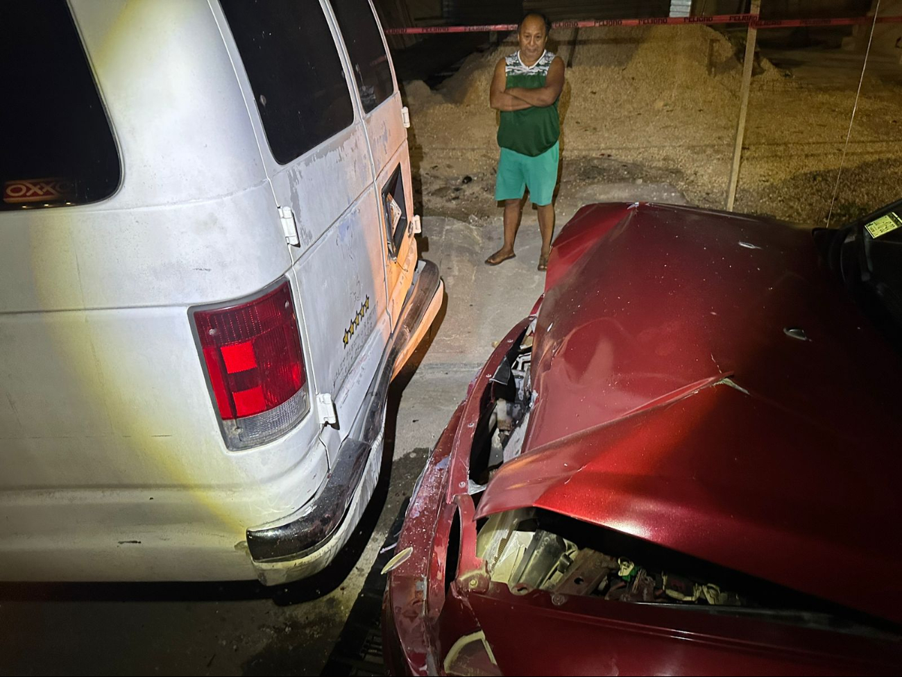 El incidente ocurrió alrededor de las 3:40 horas en la avenida Patricio Trueba El incidente ocurrió alrededor de las 3:40 horas en la avenida Patricio Trueba