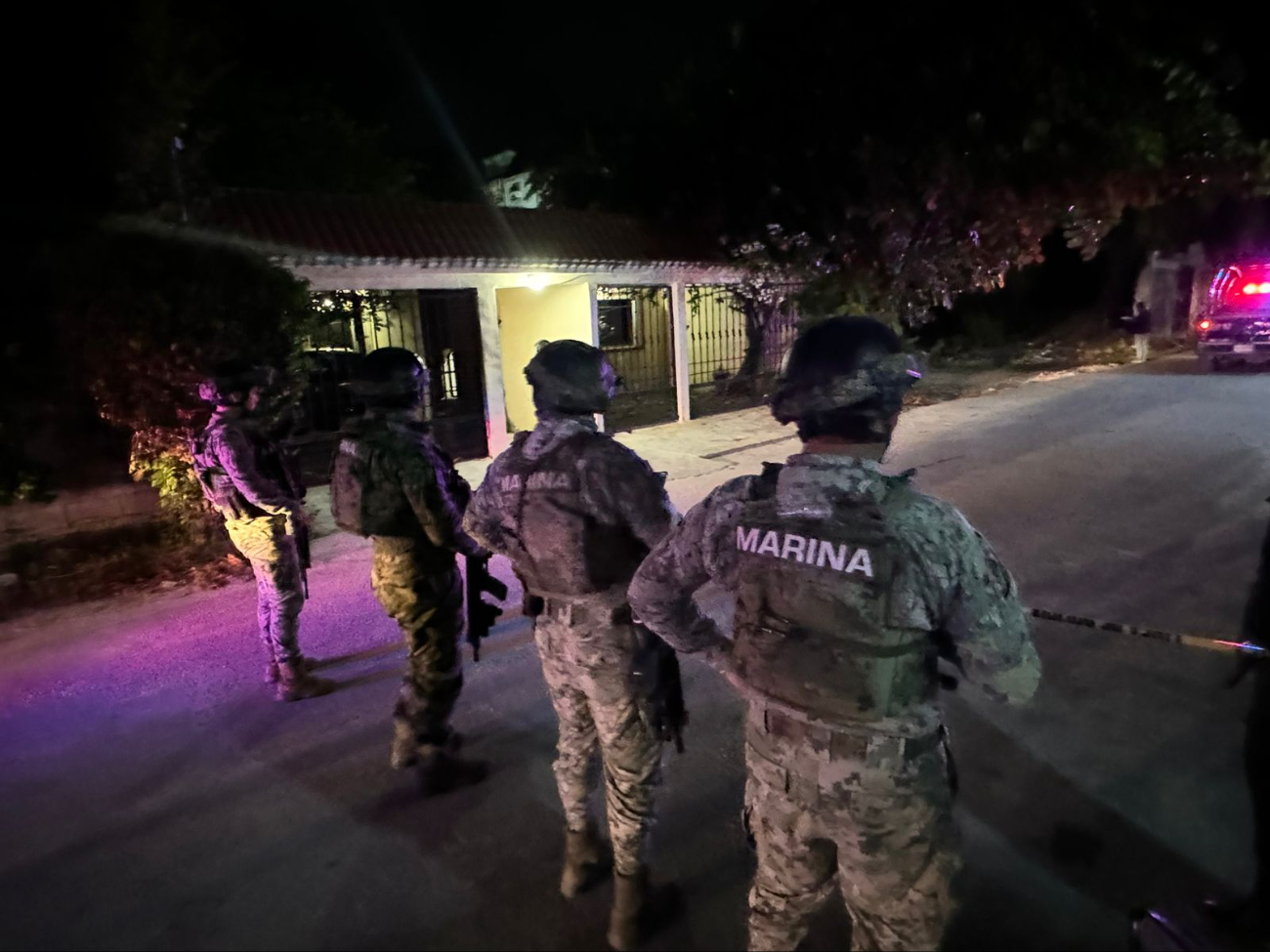 Autoridades acudieron al lugar de los hechos de violencia para las investigaciones Autoridades acudieron al lugar de los hechos de violencia para las investigaciones