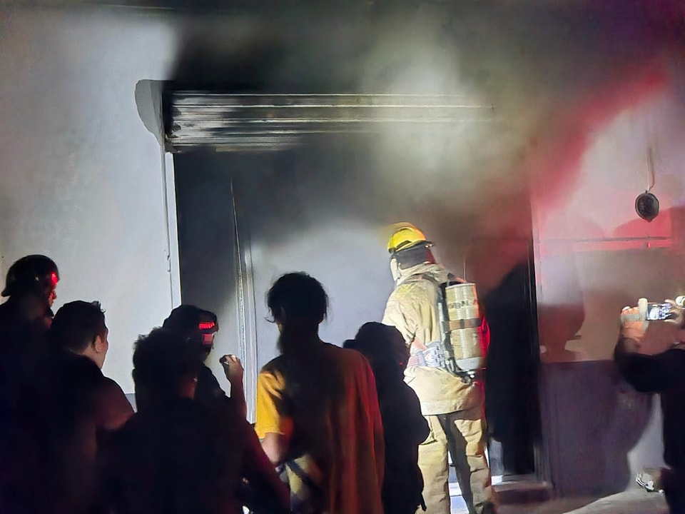 Incendio en una peluquería en Progreso   deja pérdida total  