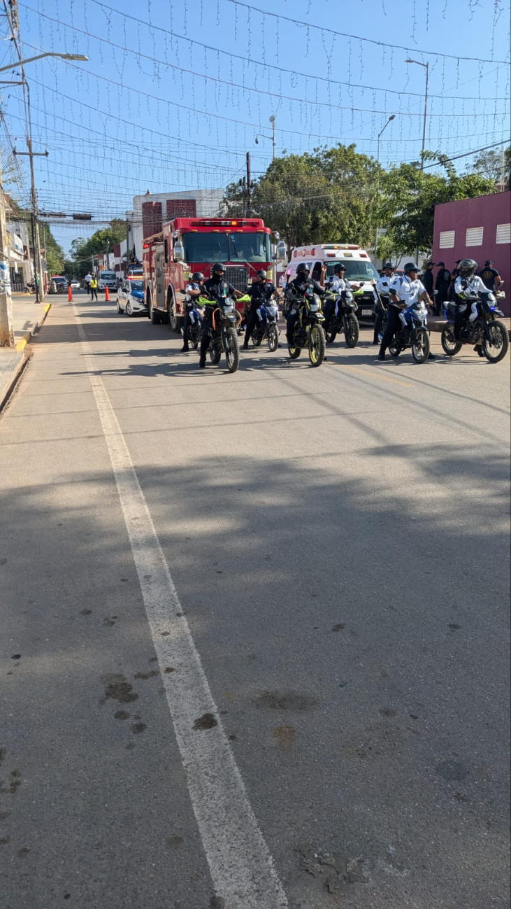 El operativo estará realizándose por 27 días para garantizar la seguridad El operativo estará realizándose por 27 días para garantizar la seguridad