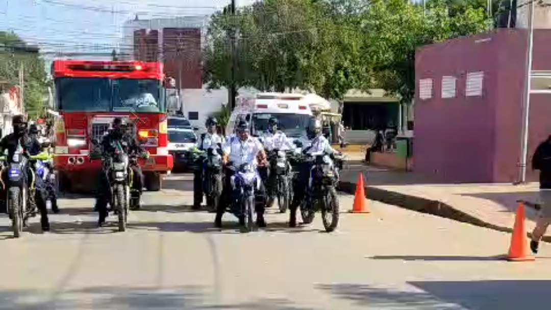 El operativo “Guadalupe-Reyes" en José María Morelos se dio a conocer durante su mismo desfile El operativo “Guadalupe-Reyes" en José María Morelos se dio a conocer durante su mismo desfile