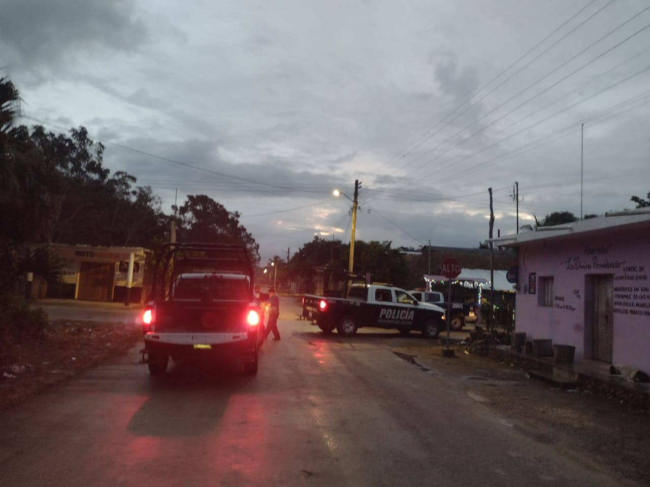 El reporte fue dado por los habitantes de la colonia San Olegario El reporte fue dado por los habitantes de la colonia San Olegario