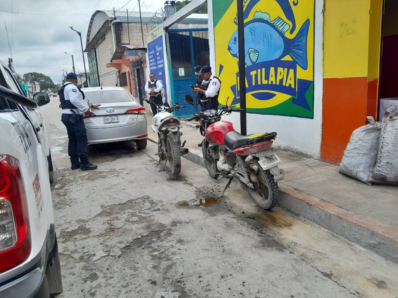 Avanza Escárcega; aseguran motocicleta por tener escape escandaloso 