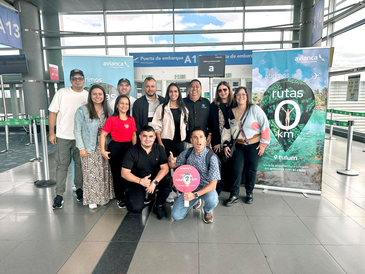 Aeropuerto de Tulum recibió su primer vuelo directo desde Bogotá, Colombia