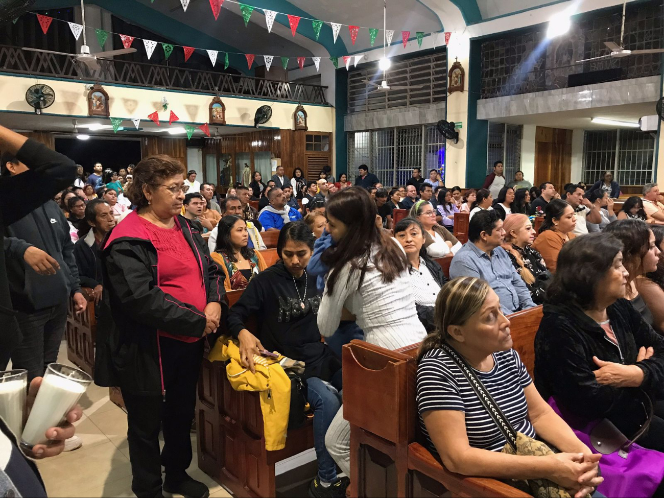 Las familias chetumaleñas llegaron temprano a celebrar