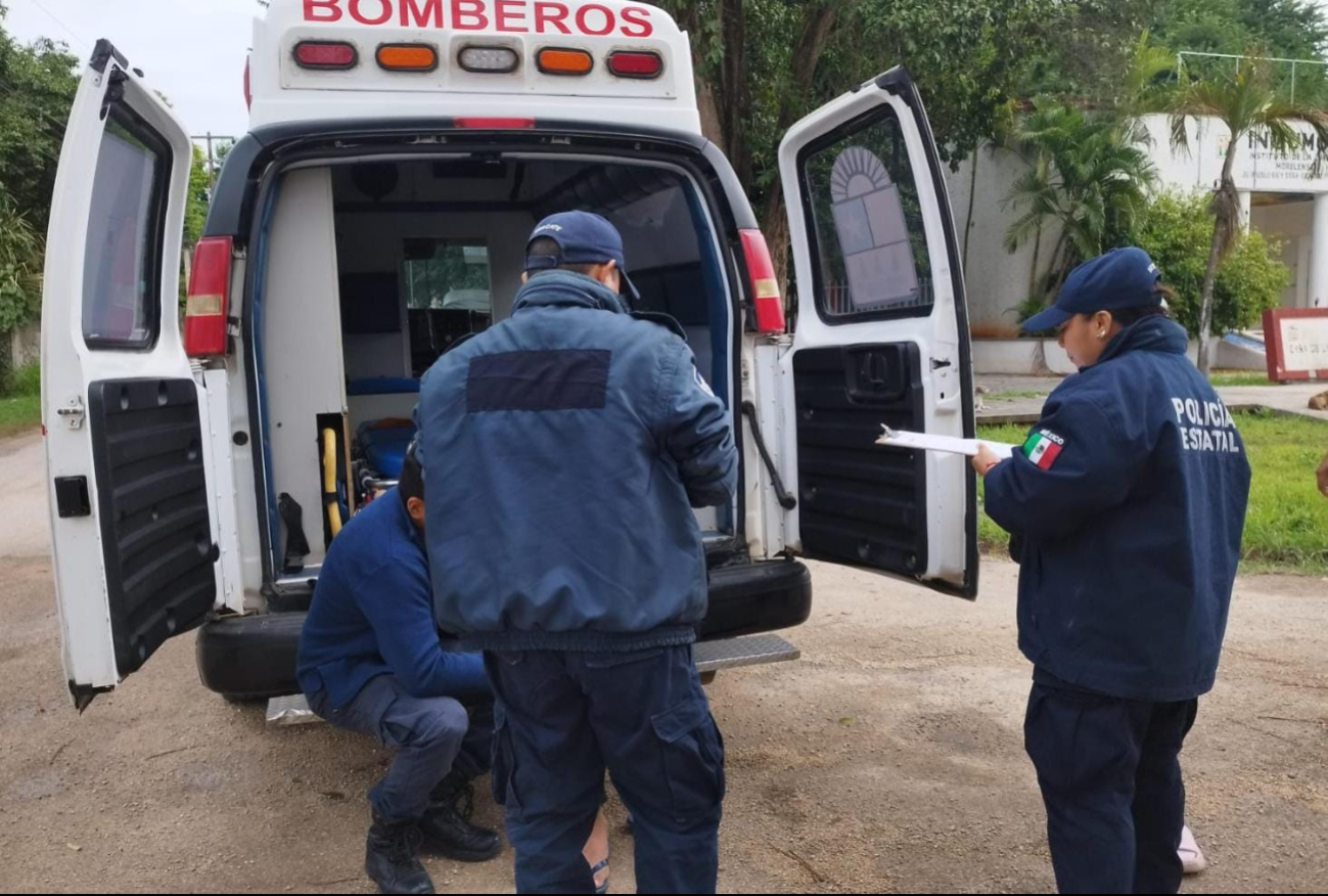 Una vez el joven fue valorado, fue trasladado a un hospital para su atención