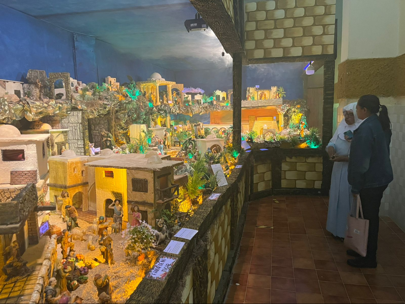 Invitan a visitar el Nacimiento más grande del Sureste mexicano, ubicado en el Asilo Brunet Celarain