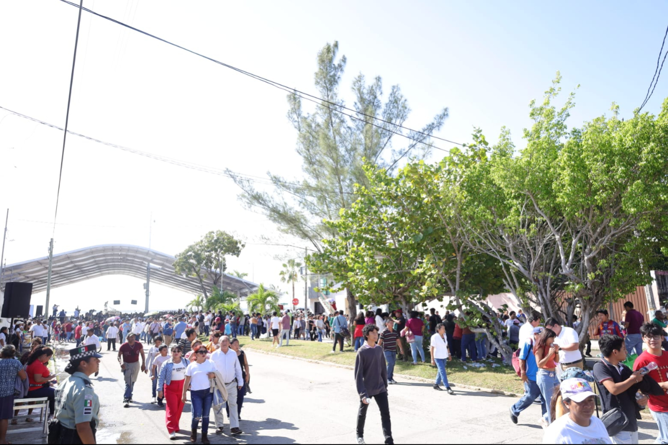 Inauguración de los tramos 6 y 7 del Tren Maya en Chetumal finaliza con éxito