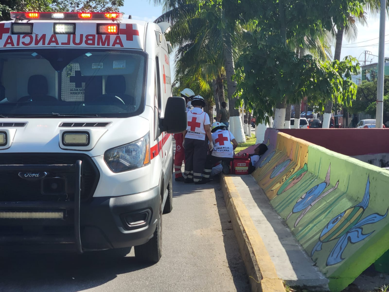 Supuesto baleado causa movilización policiaca en Ciudad del Carmen