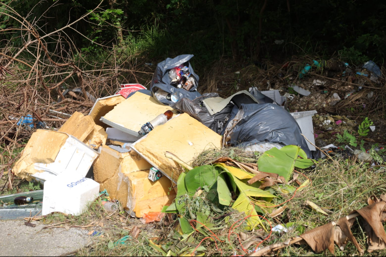 Múltiples sitios en Chetumal se encuentran llenos de basura. Múltiples sitios en Chetumal se encuentran llenos de basura.