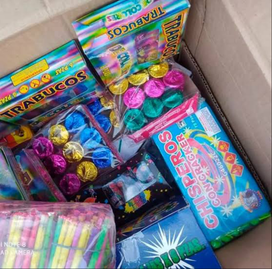 Venta de pirotecnia en línea en “la mira"; denuncian en Chetumal 