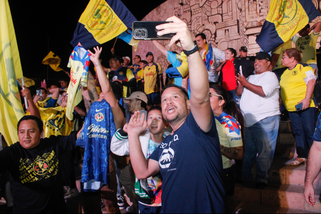 Yucatán, junto a varios estados del país, celebraron la victoria del América. Yucatán, junto a varios estados del país, celebraron la victoria del América.