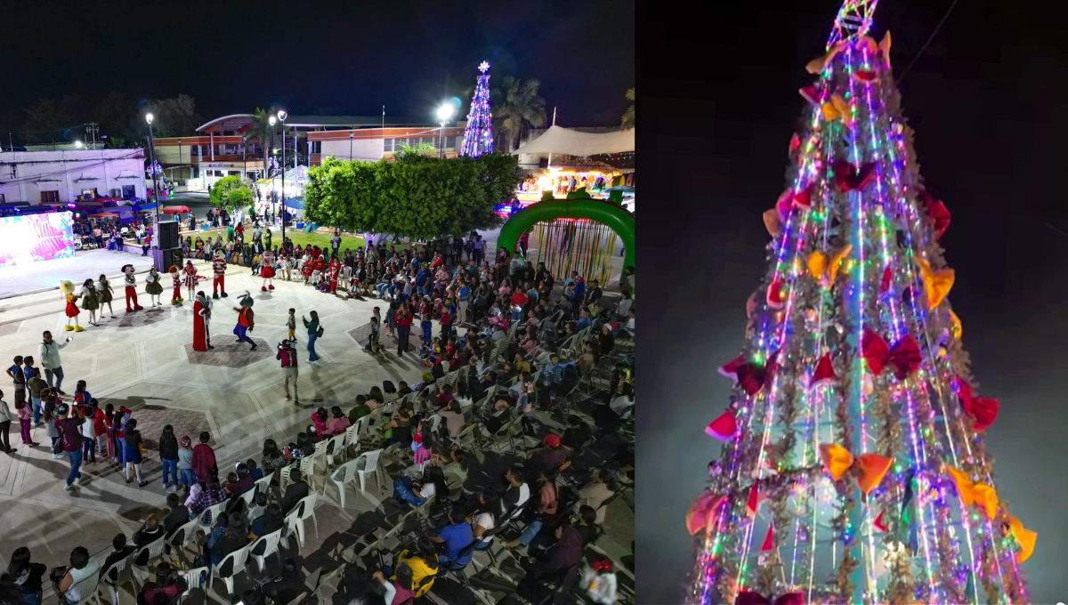 En Tenabo, el árbol navideño fue colocado el 7 de diciembre En Tenabo, el árbol navideño fue colocado el 7 de diciembre