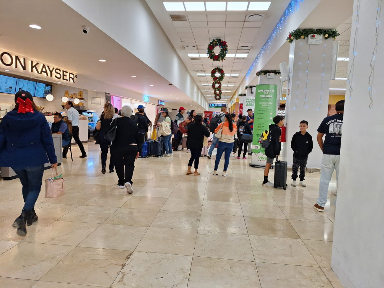 La movilidad de pasajeros incrementa a días de la Navidad La movilidad de pasajeros incrementa a días de la Navidad