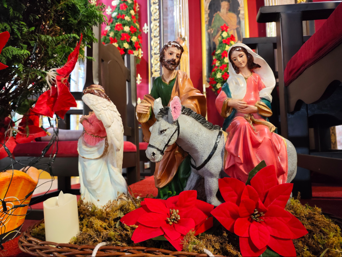 Iglesia católica en Ciudad del Carmen invita a la reflexión durante las Posadas Navideñas