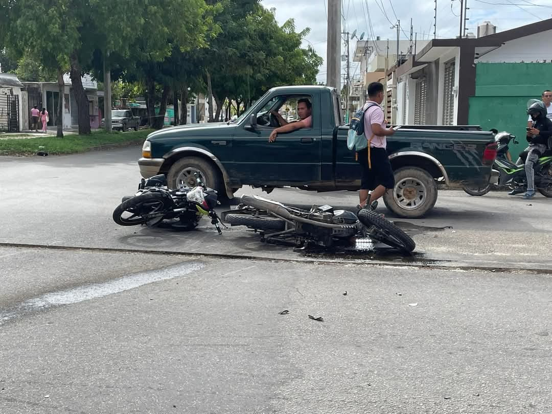 Chetumal vio a motoclistas siendo accidentados. Chetumal vio a motoclistas siendo accidentados.