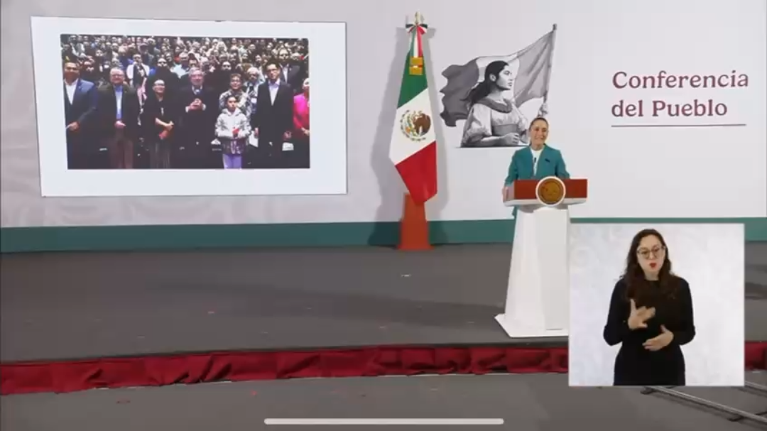 La Presidenta de la República, Claudia Sheinbaum Pardo presentó el "Himno Migrante", un tributo a los mexicanos que se fueron al extranjero, en el marco del Día Internacional del Migrante.