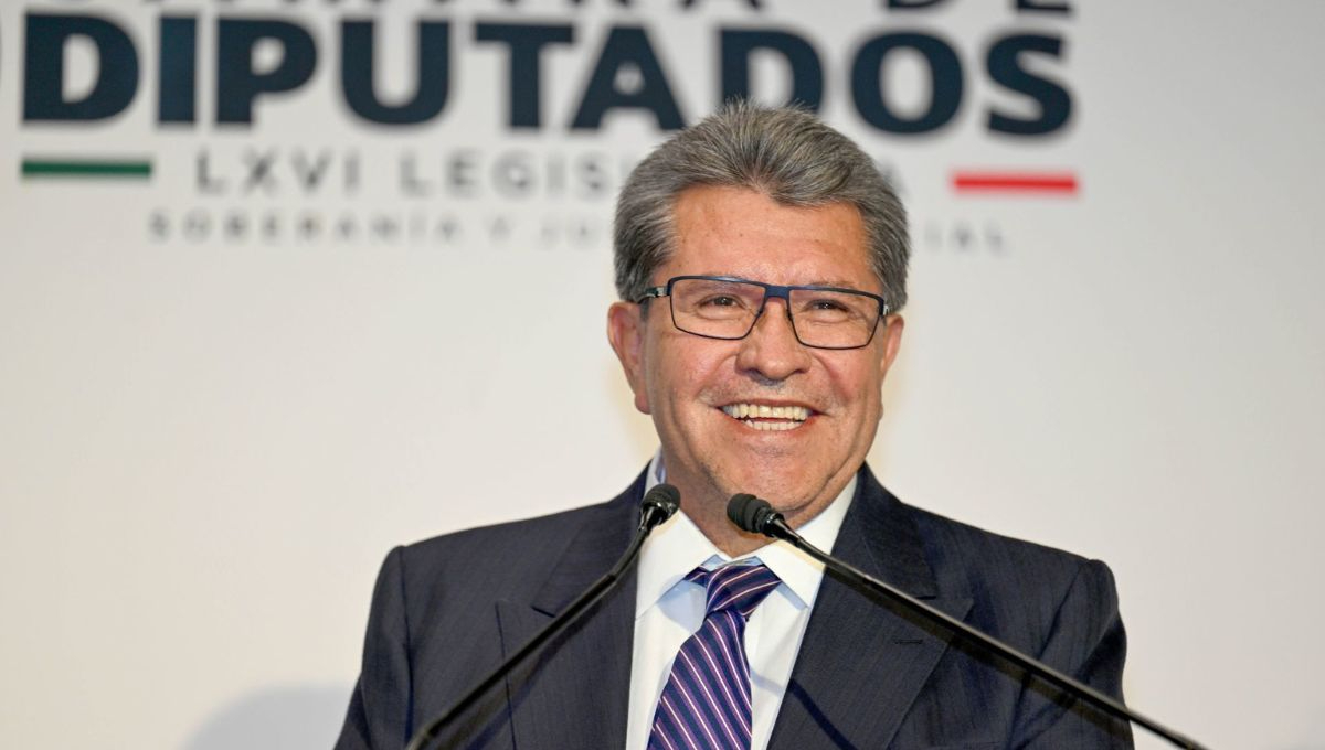 Ricardo Monreal Ávila. líder de Morena en la Cámara de Diputados