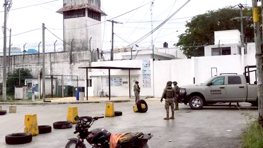 El detenido fue llevado al Cereso de Cancún El detenido fue llevado al Cereso de Cancún
