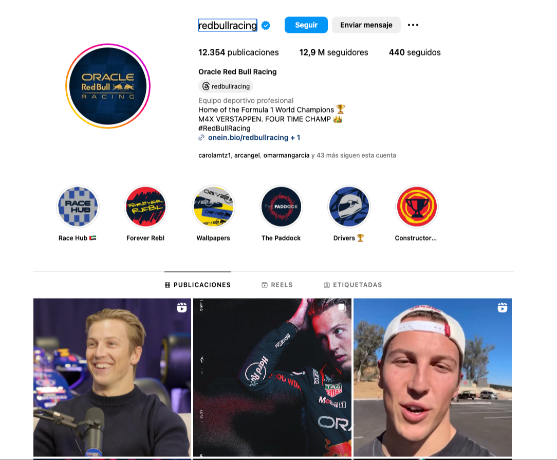 El IG de Red Bull va en picada El IG de Red Bull va en picada