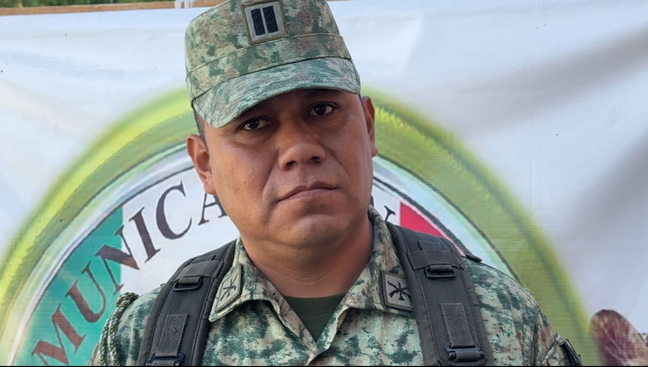 El teniente Baltazar Castro Cortez invita a los campechanos a unirse a las fuerzas armadas del país El teniente Baltazar Castro Cortez invita a los campechanos a unirse a las fuerzas armadas del país