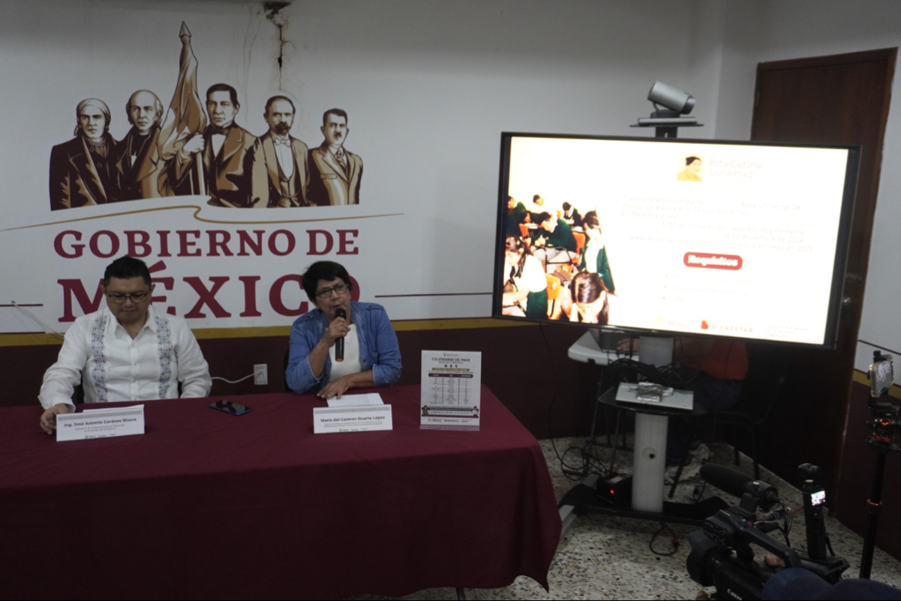 Los pagos de las Becas Benito Juárez se dispersarán del 2 al 24 de diciembre para educación básica, media superior y superior Los pagos de las Becas Benito Juárez se dispersarán del 2 al 24 de diciembre para educación básica, media superior y superior