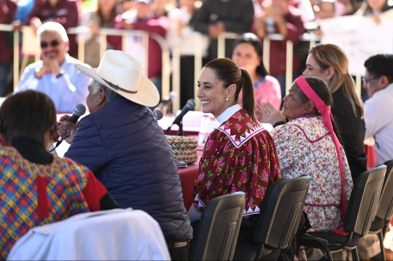 Claudia Sheinbaum visita Chihuahua para firmar reconocimiento a la comunidad rarámuri Claudia Sheinbaum visita Chihuahua para firmar reconocimiento a la comunidad rarámuri