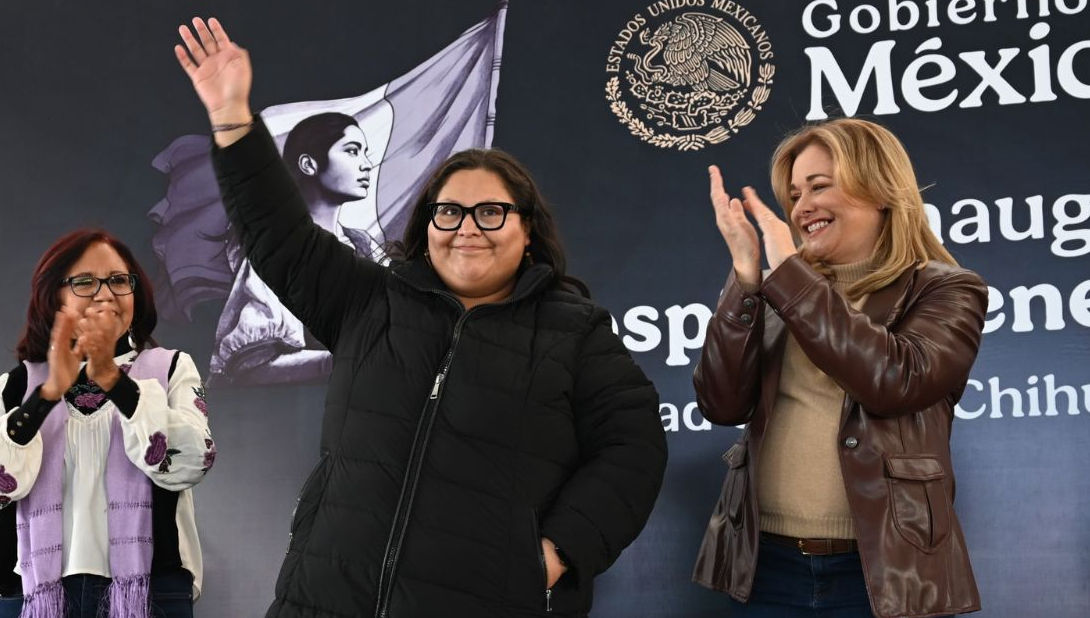 La secretaria de las Mujeres acompó a la Presidenta de la República a la Inauguración del Hospital General Regional No. 2 de Ciudad Juárez La secretaria de las Mujeres acompó a la Presidenta de la República a la Inauguración del Hospital General Regional No. 2 de Ciudad Juárez