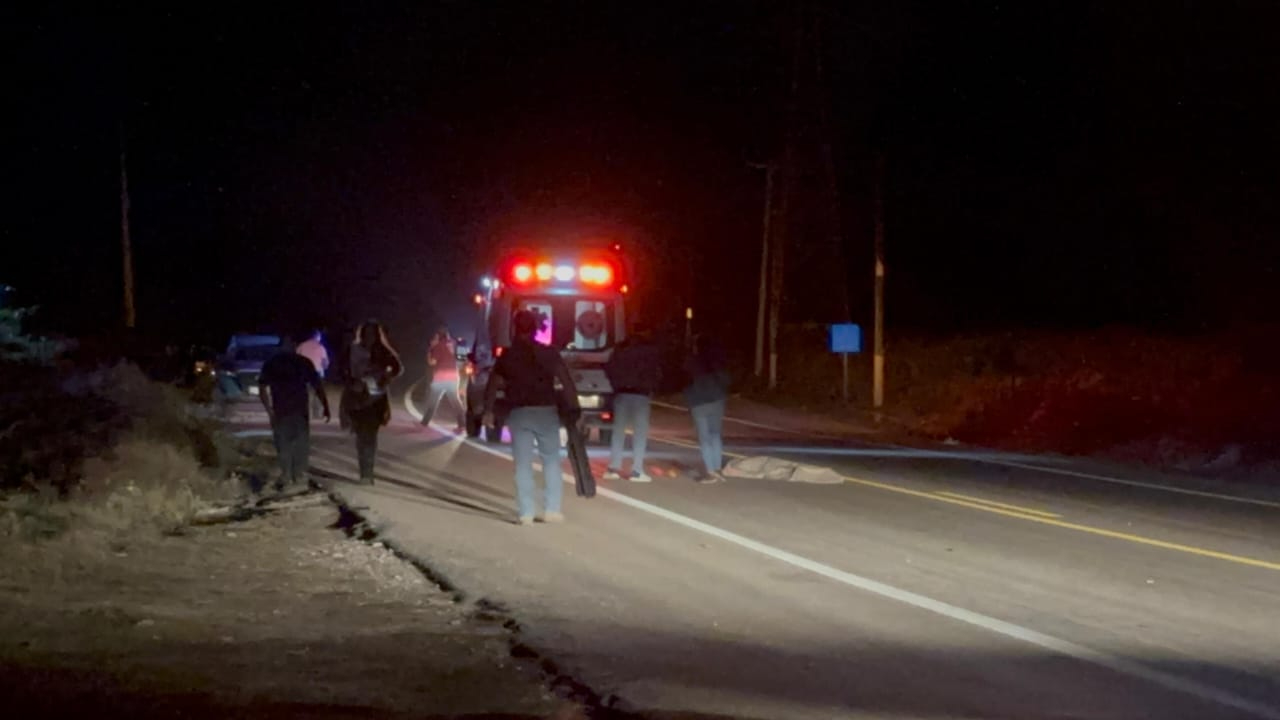 Su acompañante resultó con golpes menores y fue atendida en el lugar Su acompañante resultó con golpes menores y fue atendida en el lugar