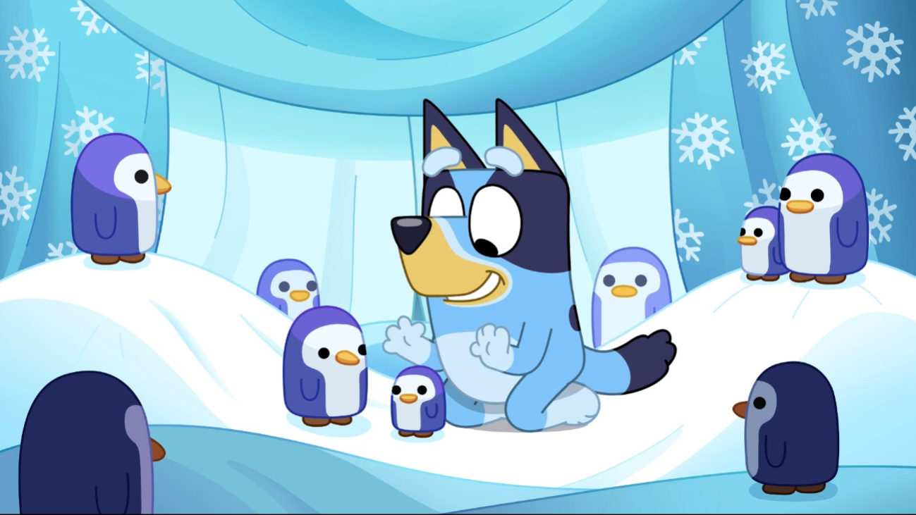 Habrá una película de Bluey en el cine. Habrá una película de Bluey en el cine.