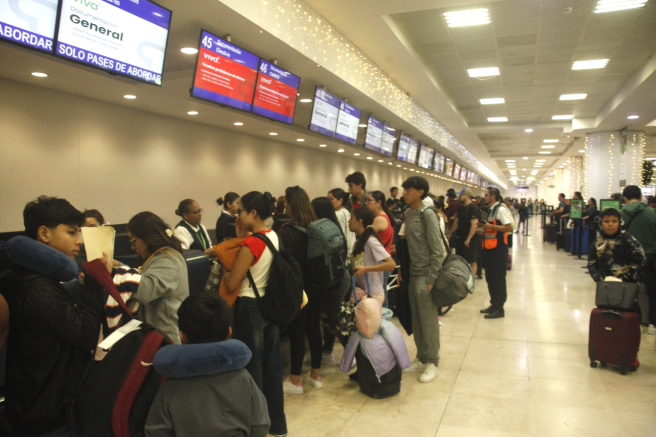 Aeropuerto de Cancún repunta nuevamente con más de 600 operaciones aéreas 