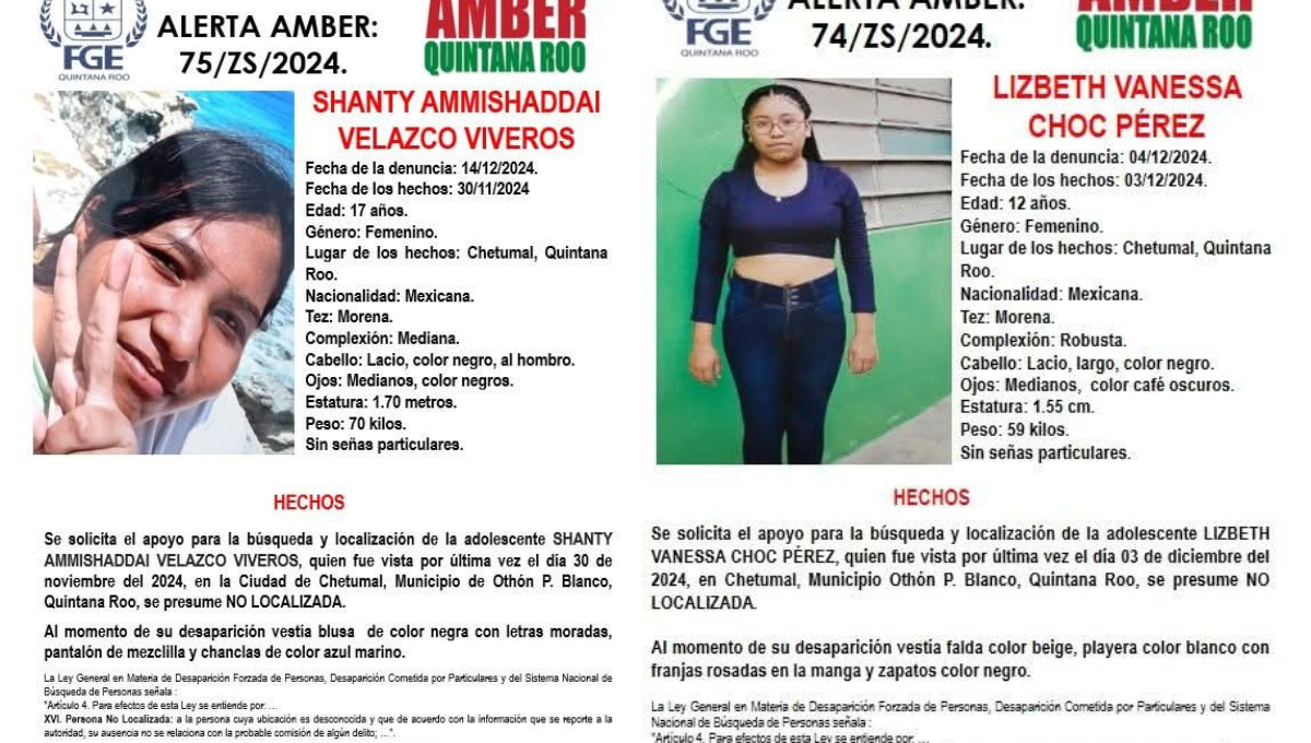 Shanty Ammishaddai Velazco Viveros y Lizbeth Vanessa Choc Pérez Shanty Ammishaddai Velazco Viveros y Lizbeth Vanessa Choc Pérez