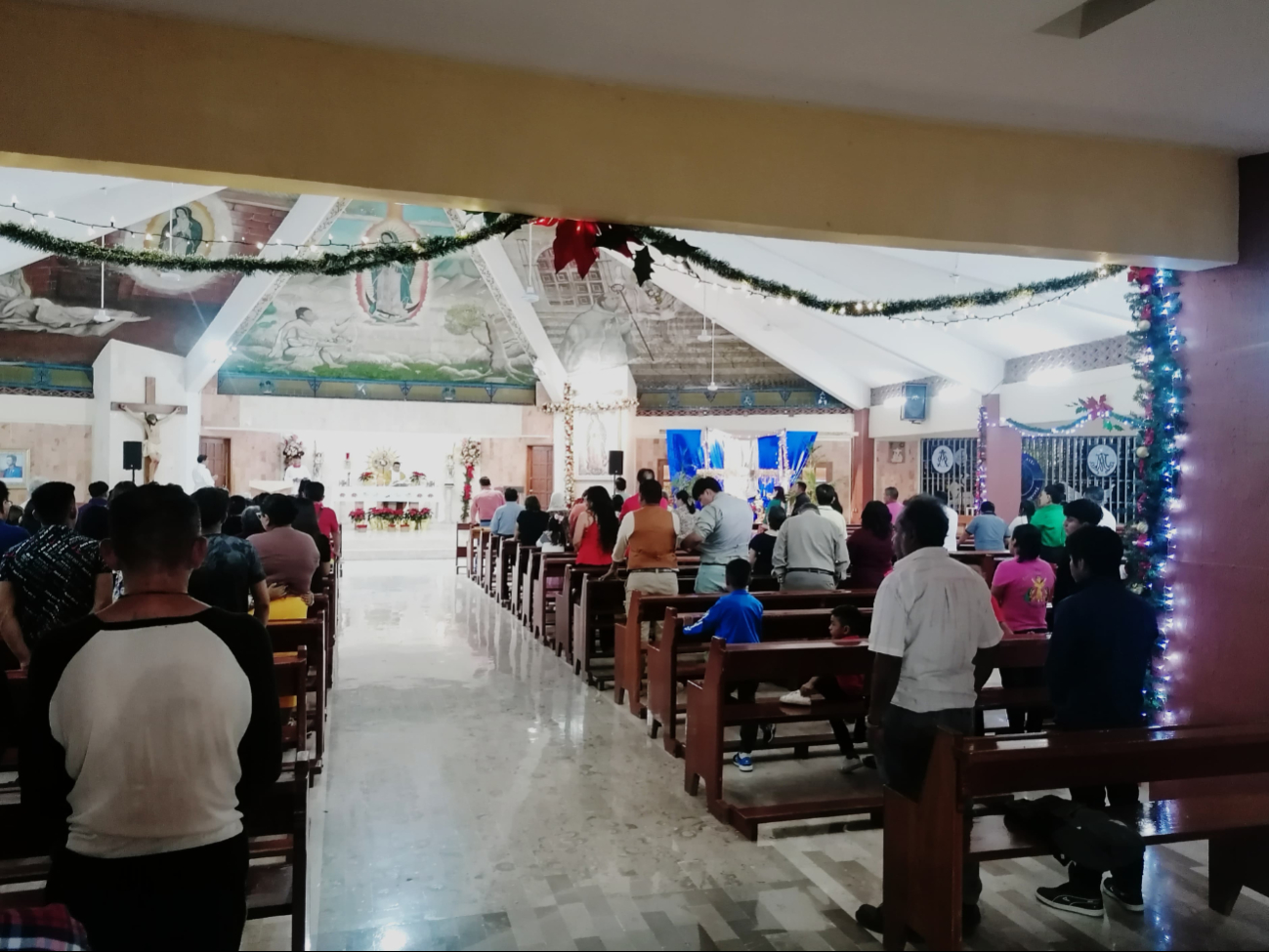 En Cancún, realizan la tradicional Misa de Gallo previo a la Navidad