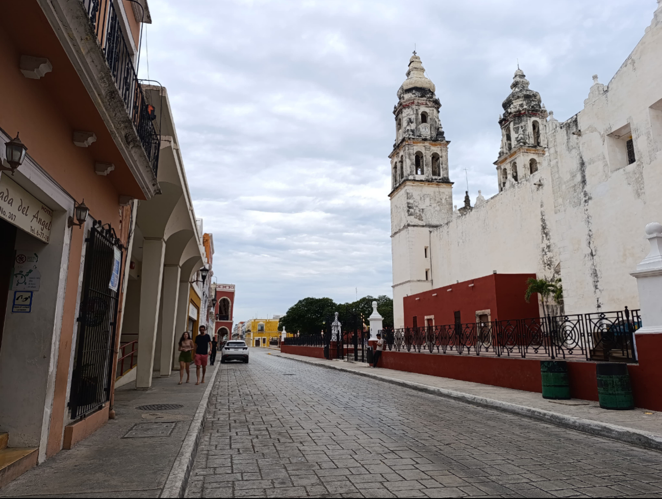Desértico Centro Histórico de Campeche este 25 de diciembre 
