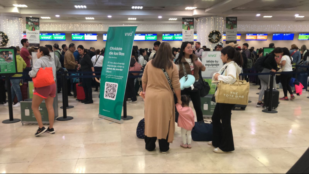 En el caso del vuelo cancelado, su destino era hacia Monterrey, Nuevo León En el caso del vuelo cancelado, su destino era hacia Monterrey, Nuevo León