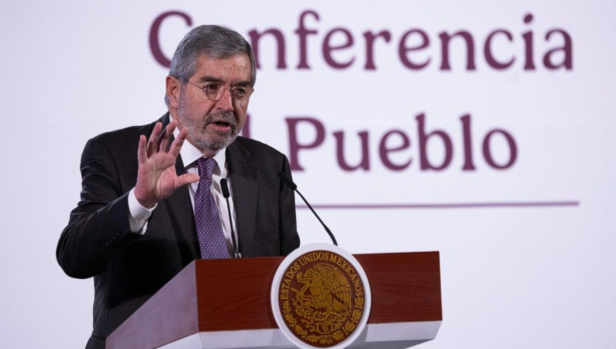 Juan Ramón de la Fuente, secretario de Relaciones Exteriores Juan Ramón de la Fuente, secretario de Relaciones Exteriores