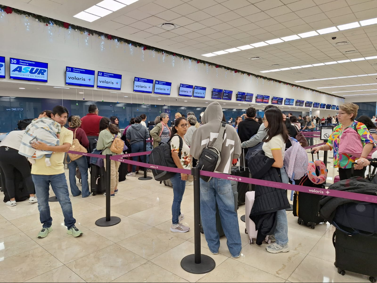 Los vuelos previo a fin de año incrementan en el aeropuerto de Mérida