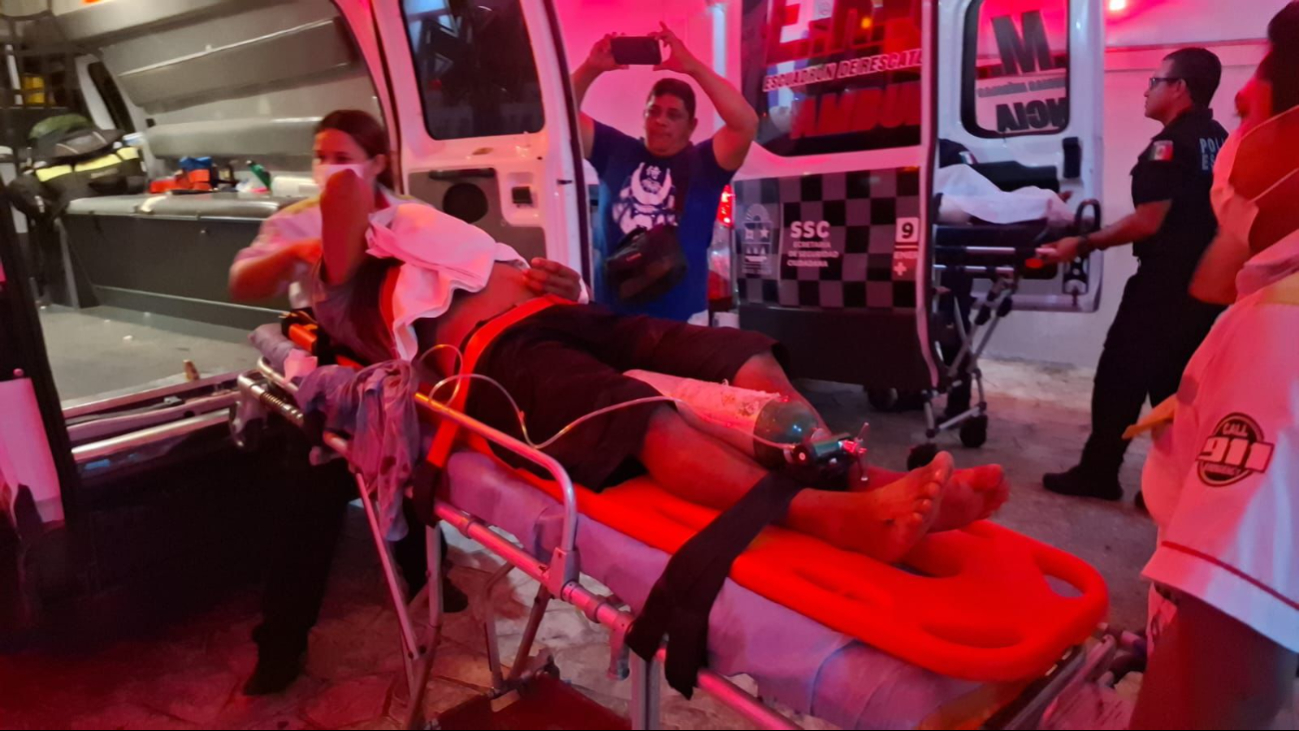 Reportan ataque armado a hombres en Supermanzana 240 Reportan ataque armado a hombres en Supermanzana 240