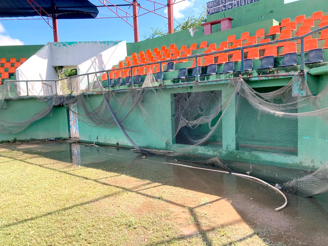 Algunos eventos deportivos fueron suspendidos debido al estado de las canchas Algunos eventos deportivos fueron suspendidos debido al estado de las canchas